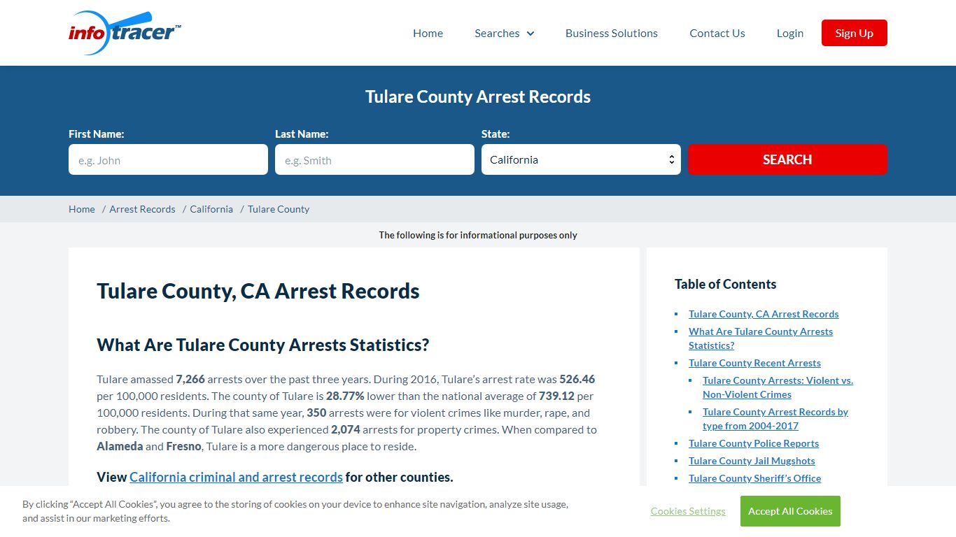 Tulare County, CA Inmate Search, Jail Mugshots & Arrests ...